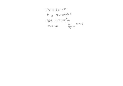 the-maturity-value-of-a-seven-month-promissory-note-issued-july-31-2017-is-3275-what-is-the-present-value-of-the-note-of-the-date-of-issue-if-interest-is-775-ignore-any-grace-period-question-content-a