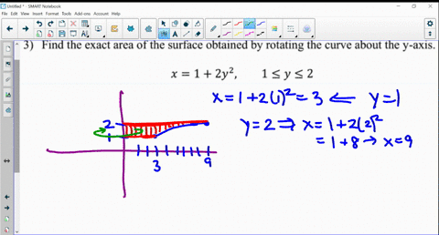 3-find-the-exact-area-of-the-surface-obtained-by-rotating-the-curve-about-the-y-axis-x-1-2y2-1-y2-05368