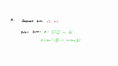 he-diagram-below-shows-two-vectors-u-and-consider-vector-from-above-write-this-vector-in-both-component-form-and-polar-form-component-form-polar-form-preview-preview-b-consider-vector-u-from-39434
