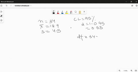 A simple random sample of size n is drawn the sample mean x...