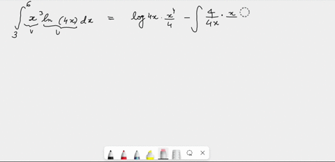 6-0-in-4xdx-3-use-integration-by-parts-to-evaluate-the-integral-please-show-full-work-and-proper-notation-show-me-how-to-find-du-and-dv-70507