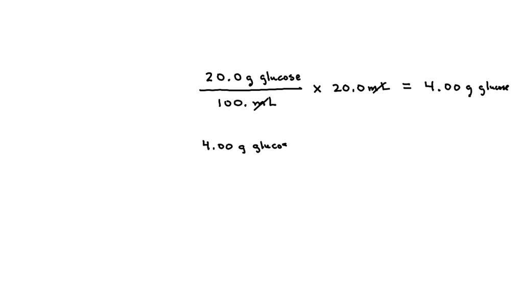 SOLVED Part B A student placed 20.0 g of glucose (C6H12O6) in a