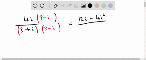 find-the-following-quotient-write-your-answer-in-standard-form-for-complex-numbers-4i3i-66861