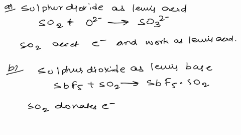 write-balanced-chemical-equations-for-the-following-a-sulfur-dioxide-as-a-lewis-acid-b-sulfur-dioxide-as-a-lewis-base-c-sulfur-trioxide-reacts-with-sulfuric-acid-to-form-oleum-h2s2o7-followe-38177