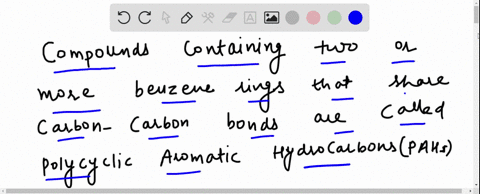 compounds-containing-two-or-more-benzene-rings-that-share-carbon-carbon-bonds-are-called-polycyclic-aromatic-hydrocarbons-pahs-true-false-69134