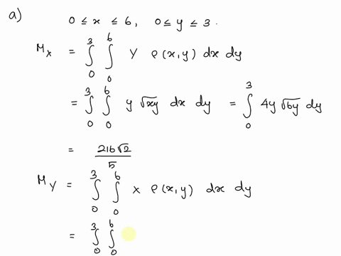 consider-lamina-occupying-the-region-r-and-having-the-density-function-answer-the-following-questions_-use-computer-algebra-system-cas-to-r-is-the-rectangular-region-with-vertices-0-0-0-3-6-72123