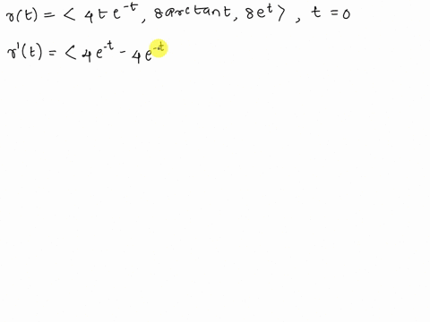find-the-unit-tangent-vector-tt-at-the-point-with-the-given-value-of-the-parameter-t-rt-4tet-8-arctant-8et-t-0