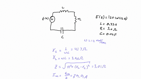 point-an-alternating-current-et-120-sin-12t-has-been-running-through-a-simple-circuit-for-a-long-time-the-circuit-has-an-inductance-of-l-033-henrys-a-resistor-of-r-3-ohms-and-a-capacitor-of-02473