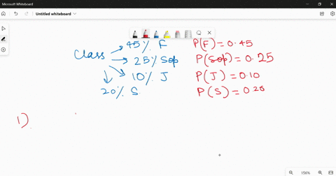 this-problem-involves-the-career-plans-of-students-in-a-biology-class-assume-that-the-class-consists-of-45-percent-freshmen-25-percent-sophomores-10-percent-juniors-and-20-percent-seniors-as-00695