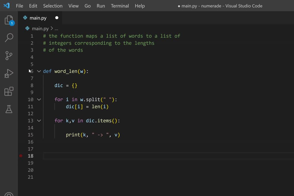 SOLVED: Create a variable output and assign to it a list whose elements ...