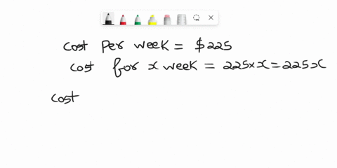 va-car-rental-agency-charges-225-per-week-plus-020-per-mile-to-rent-a-car-a-write-an-equation-that-expresses-the-weekly-cost-to-rent-the-car-y-in-terms-of-the-number-of-miles-driven-during-t-47214