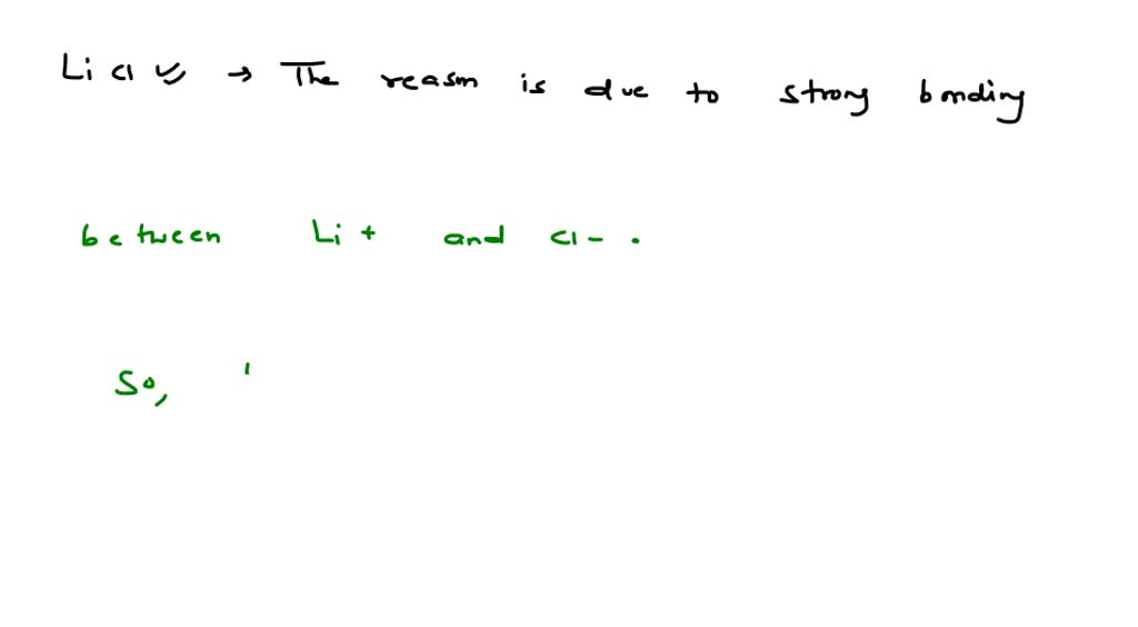 SOLVED: Melting point of NaCl is 801 deg. C and AgCl is 455 deg.C ...
