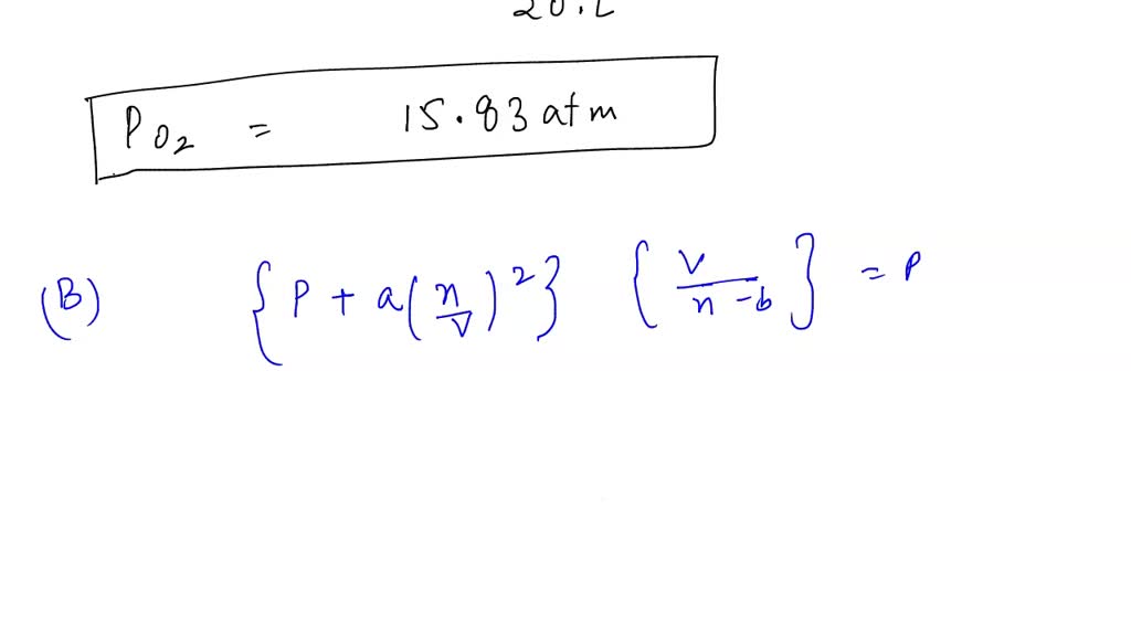 SOLVED To study a key fuelcell reaction, a chemical engineer has 20.0