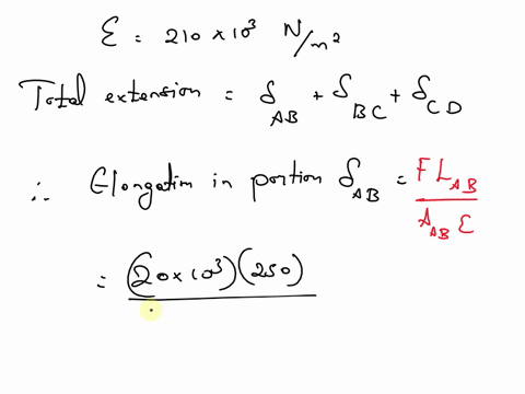 3-30-pts-determine-the-stress-in-each-section-of-the-bar-shown-in-the-figure-below-when-subjected-to-an-axial-tensile-load-of-20-kn-the-central-section-is-30-mm-square-cross-section-the-othe-44059