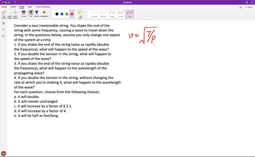 SOLVED: Assess: Wave simulation Go on ‪‪Wave on a String‬ 1.1.22 ...