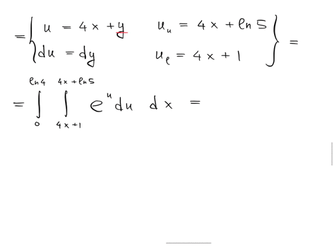 evaluate-the-following-double-integral-over-the-region-mathrmr-by-converting-it-to-an-iterated-integral-iint_r-e4-xy-d-a-rx-y-0-leq-x-leq-ln-41-leq-y-leq-ln-5-evaluate-the-integral-iint_mathrmr-e4-mat