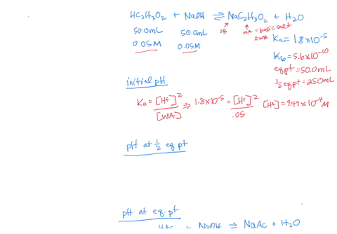 4a-500-ml-solution-of-a-005-m-solution-of-acetic-acid-is-titrated-with-500-ml-solution-of-005-m-solution-of-sodium-hydroxide-the-ka-of-acetic-acid-is-18-x-105-determine-the-ph-of-the-solutio-32007