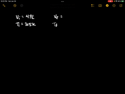a-sample-of-gas-occupies-an-initial-volume-of-49-l-at-an-initial-temperature-of-315-k-the-gas-is-heated-to-350-k-while-the-pressure-and-the-amount-of-gas-remain-constant-which-gas-laws-could-42698