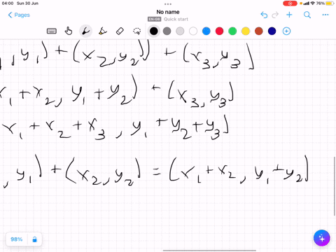let-v-be-the-set-of-all-pairs-xy-of-real-numbers-defined-as-xy-x1-y1-x-x1-y-y1-kx-y-kx-ky-verify-all-the-properties-of-vector-space-with-respect-to-these-operations-27149