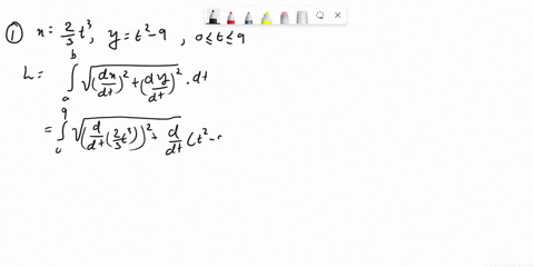 find-the-exact-length-of-the-curve-x-23t3-y-t2-2-0-t-9-74012