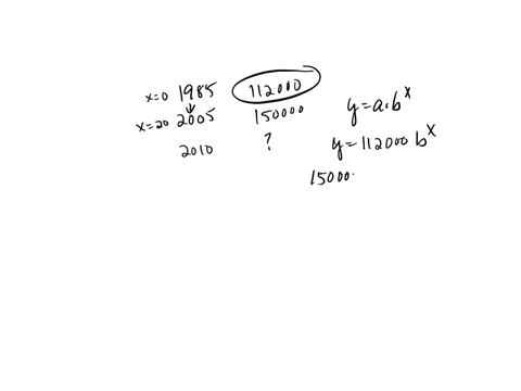 in-the-year-1985-a-house-was-valued-at-112000-by-the-year-2005-the-value-had-appreciated-exponentially-to-150000-what-was-the-annual-growth-rate-between-1985-and-2005-round-your-answer-to-tw-35046