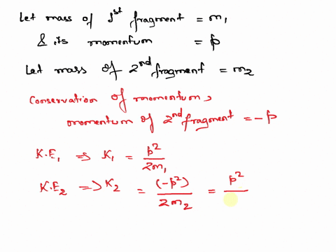 challenge-problem-momentum-and-kinetic-energy-an-explosion-causes-an-object-initially-at-rest-to-break-into-two-pieces-one-of-these-pieces-has-twice-as-much-kinetic-energy-as-the-other-what-14705