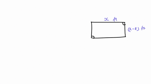 a-rectangular-garden-is-fenced-on-all-sides-with-256-feet-of-fencing-the-width-of-the-garden-is-8-feet-shorter-than-the-length-find-the-length-and-width-of-the-garden-33249
