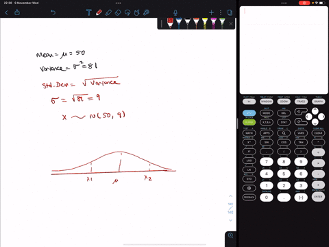 let-the-random-variable-x-follow-a-normal-distribution-with-50-and-281-a-the-probability-is-003-that-x-is-in-the-symmetric-interval-about-the-mean-between-which-two-numbers-67184