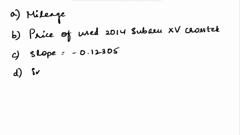 a-linear-model-to-predict-the-price-of-a-used-2014-subaru-xv-crosstrek-in-s-from-its-mileage-in-miles-was-fit-to-25-vehicles-that-were-available-during-the-week-of-march-1-2016-within-200-mi-61637