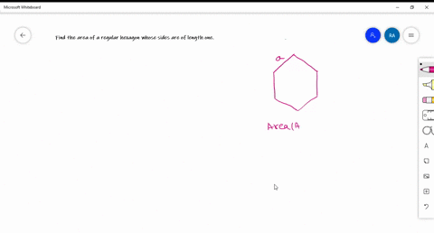find-the-area-of-a-regular-hexagon-whose-sides-are-of-length-one-36848