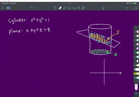 use-stokes-theorem-to-evaluate-the-line-integral-fjf-dr-where-is-the-path-which-is-the-intersection-of-the-cylinder-x-y-with-the-plane-x-yz-2-traversed-counter-clockwise-when-viewed-from-the-45937