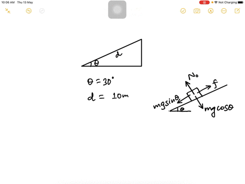 a-mass-of-50-kg-slides-down-a-300o-inclined-plane-the-coefficient-of-kinetic-friction-is-020-the-length-of-the-plane-is-100-m-if-the-mass-is-released-from-rest-calculate-its-velocity-at-the-bottom-of-