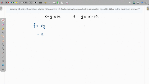 among-all-pairs-of-numbers-whose-difference-is-10-find-a-pair-whose-product-is-as-small-as-possible-what-is-the-minimum-product-05314