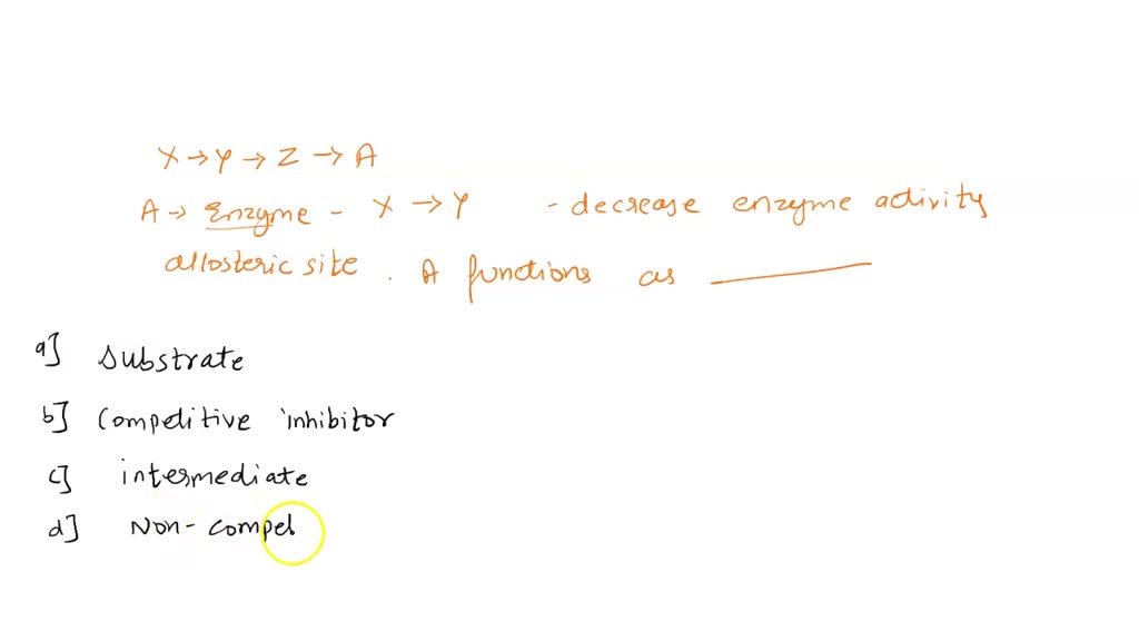 SOLVED Question 25 (1 point) A series of enzymes labeled 1,2,and 3