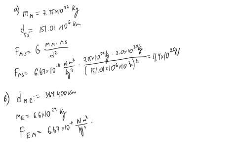 force-on-the-moon-due-to-sun-and-the-earth-gravitational-forces-obey-superposition-ie-the-net-force-on-a-mass-is-the-vector-sum-of-all-the-forces-on-the-mass_-the-mass-of-the-sun-is-20-x-103-96238