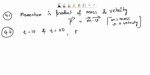an object with m2 kg has the velocity graph shown below what is the ...