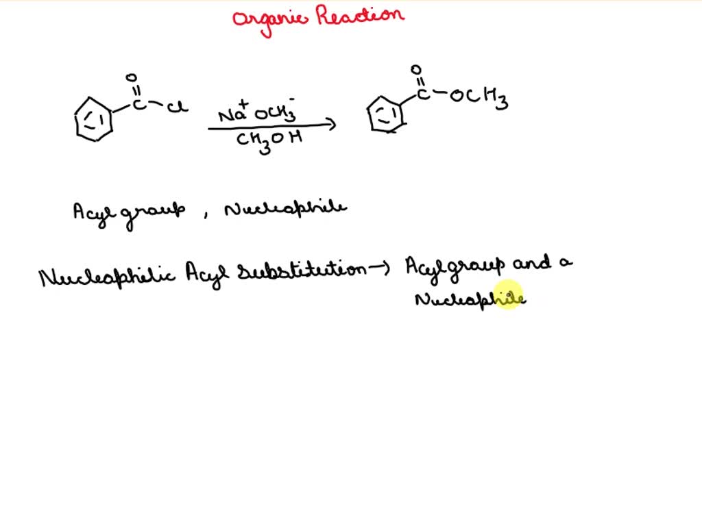 SOLVED: Nucleophilic addition Nucleophilic acyl substitution ...