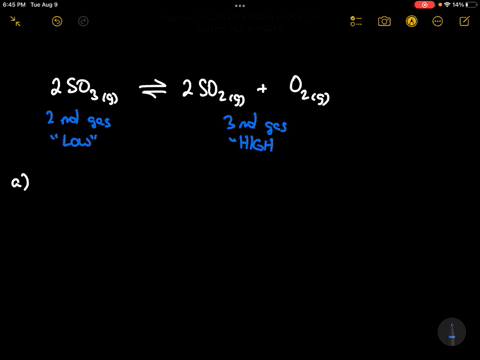 consider-the-reaction-represented-by-the-chemical-equation-below-2so3g-2so2g-o2g-what-would-be-the-equilibrium-shift-when-the-following-changes-are-made-to-the-equilibrium-system-a-the-volum-11826