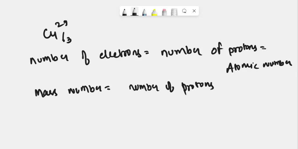 SOLVED 63 Cu 29 How many protons, electrons, and neutrons are in the