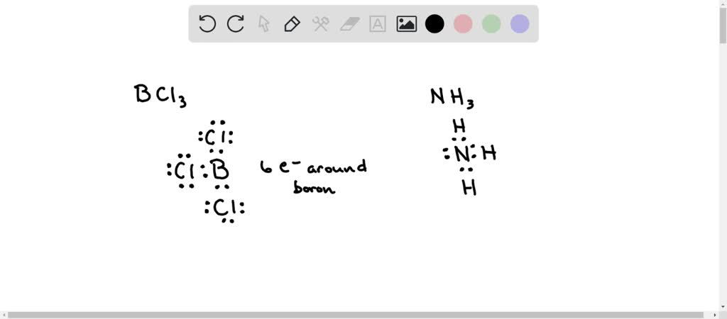 SOLVED: In boron compounds, the B atom often is not surrounded by four ...