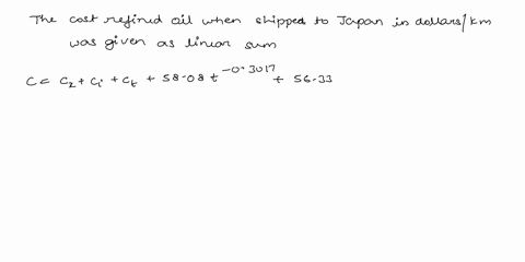 30-marks-the-cost-of-refined-oil-when-shipped-via-the-malacca-straits-t0-japan-in-dollars-per-kiloliter-was-given-uchiyama-1968-as-the-linear-sum-of-the-crude-oil-cost-the-insur-ance-customs-75302