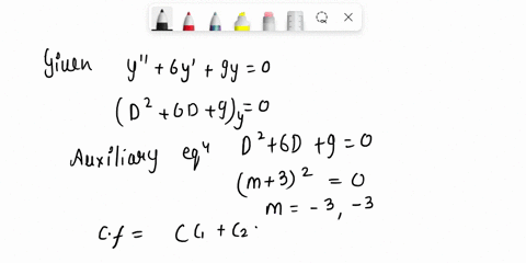 1-point-find-the-solution-of-the-differential-equation-y-6y-9y-0-satisfying-the-initial-conditions-y0-5-_-answer-yt-5e3t-33te3t-your-answer-should-be-function-of-y-0-18_-49566
