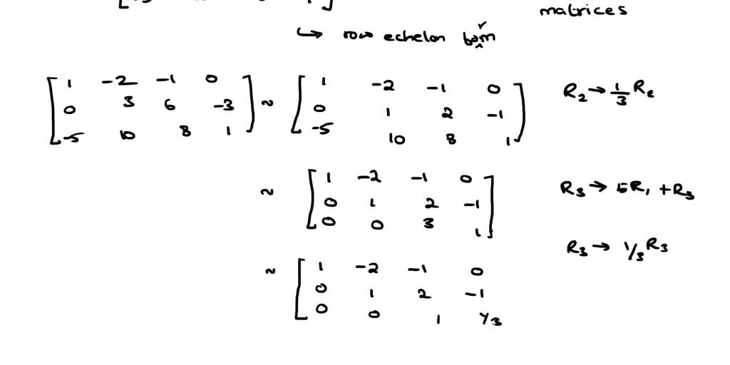 SOLVED: FInd sequence of elementary matrices that can be used to write ...