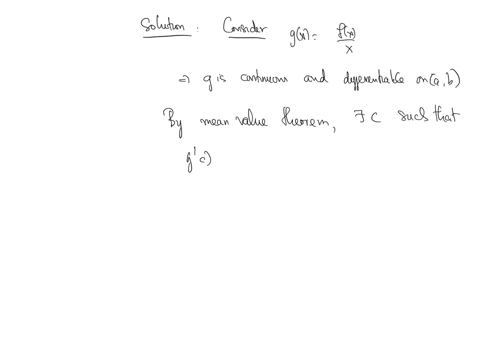 let-a-b-be-two-positive-numbers-and-let-f-a-b-r-be-a-continuous-function-differentiable-on-1-a-b-prove-that-there-exists-c-g-a-b-such-that-af-b-bf-a-f-c-cfc