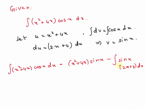 evaluate-the-integral-use-c-for-the-constant-of-integration-x2-4x-cosx-dx-09765