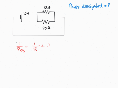 what-is-total-power-dissipated-in-the-two-resistors-in-the-circuit-shown-i0-v-20-83287