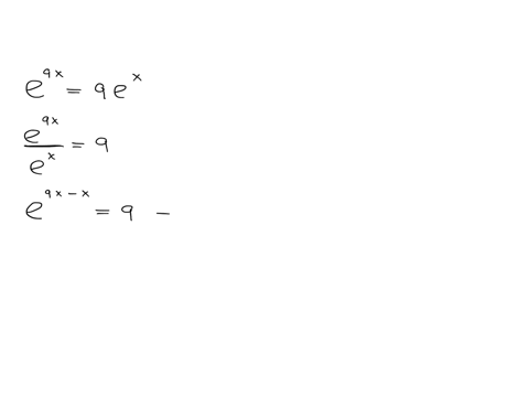 solve-the-following-equation-analytically-enter-your-answers-as-a-comma-separated-list-e9x-9ex-x-77784
