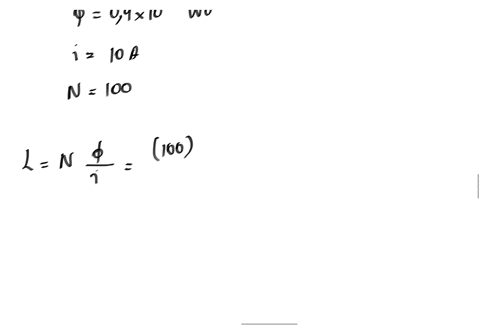 1-a-flux-of-04mwb-is-created-by-a-current-of-10a-flowing-through-a-100-tum-coilcalculate-the-inductance-of-the-coil-corresponding-to-the-complete-reversal-of-the-currentin-001s-also-find-mag-45704