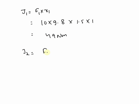 the-following-three-questions-refer-to-this-problem-a-10-kg-uniform-beam-sits-on-a-triangular-support-the-support-is-located-100-m-from-the-left-edge-of-the-beam-given-the-forces-that-act-on-51664