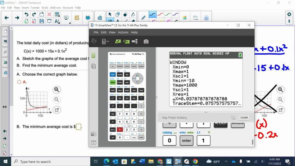 SOLVED The total daily cost (in dollars) of producing park benches is given by C(x) 1000 + 15x